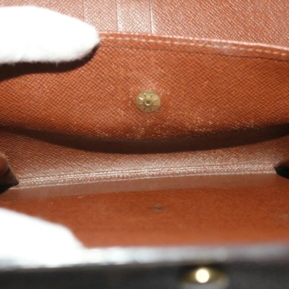 LOUIS VUITTON Monogram Porte Tresor Etui Papie Wallet M61202 LV Auth 48092 - Picture 4 of 14